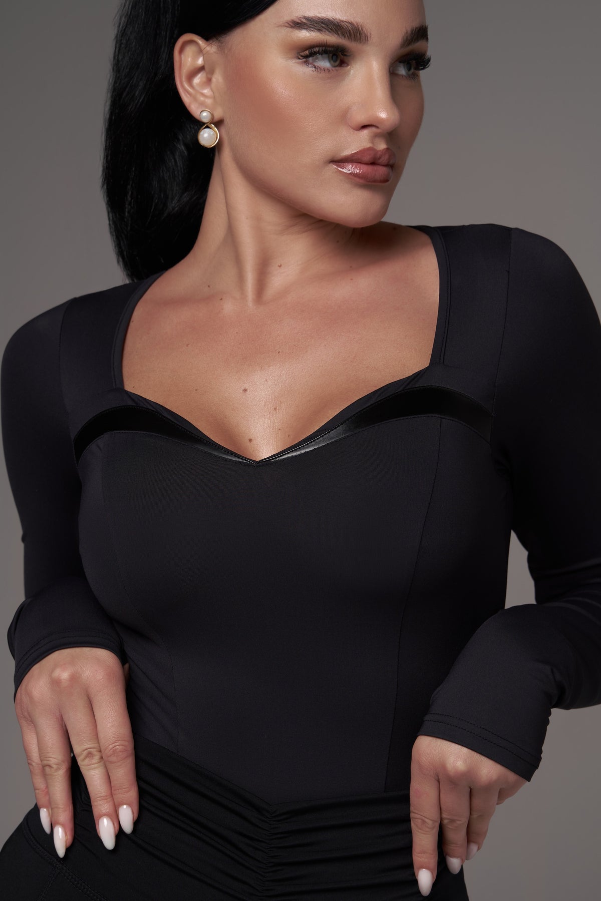 Emerge Bodysuit - Midnight Noir
