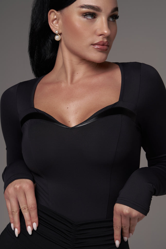 Emerge Bodysuit - Midnight Noir